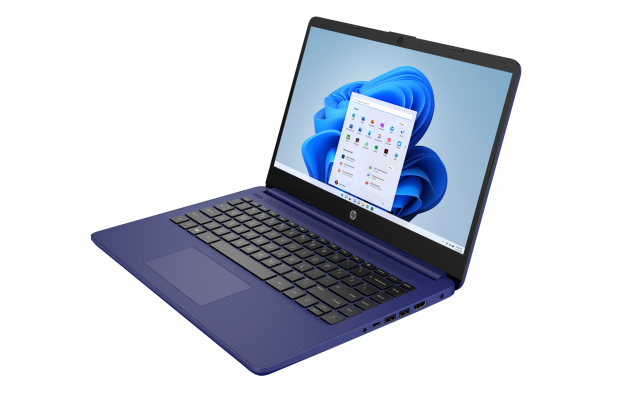 Laptop HP 14s-fq0022na / 1L6S8EAR / AMD 3020e / 4GB / eMMc 64GB / AMD Radeon / HD / Win 11 / Fioletowy