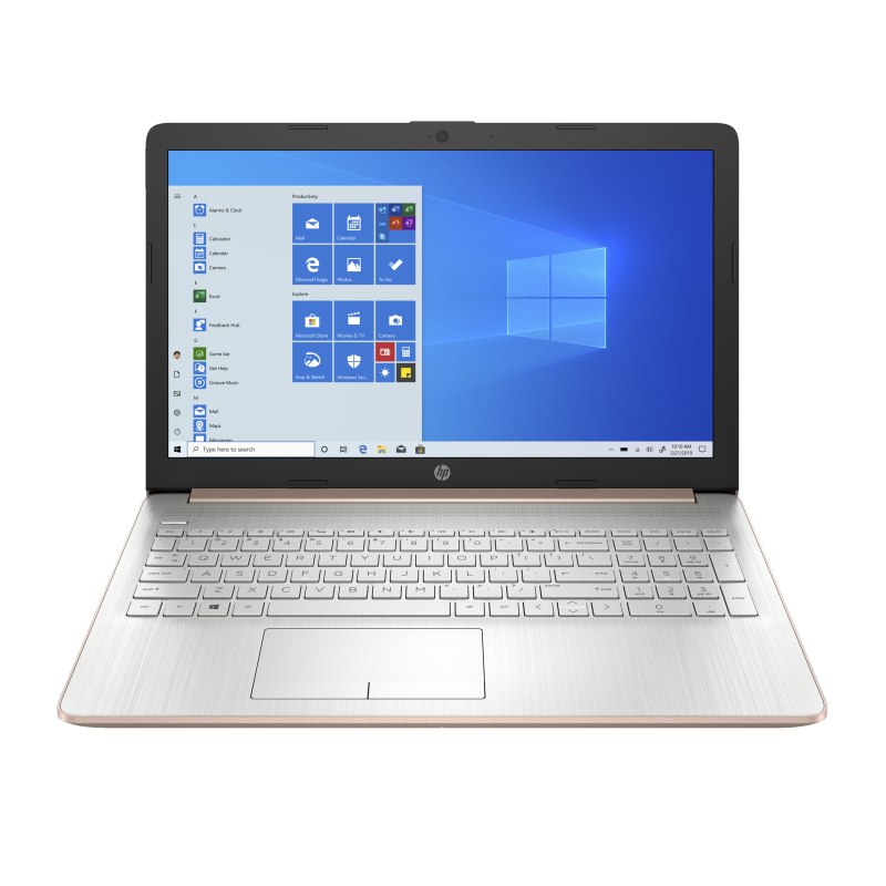 OUTLET Laptop HP 15-da0020ds / 1X0J9UAR / Intel Gold 5405U / 8GB / SSD 256GB / HD / Dotyk / Win 11 / Różowy