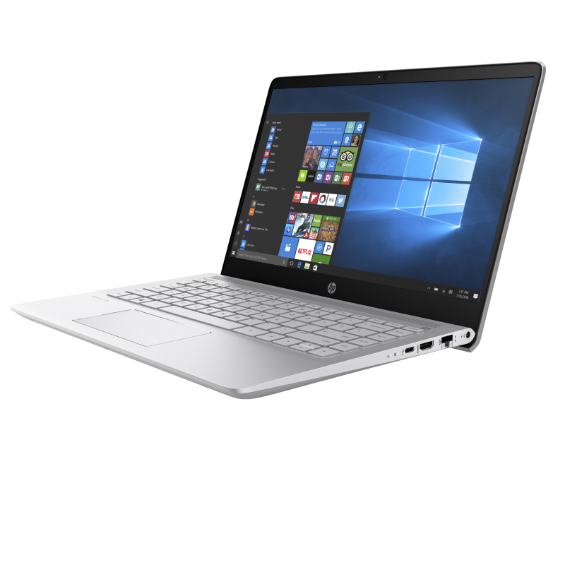 OUTLET Laptop HP Pavilion 14-bf180nd / 2PS51EAR / Intel i7-10 / 8GB / SSD 256GB / Nvidia 940MX / Win 11 / Srebrny