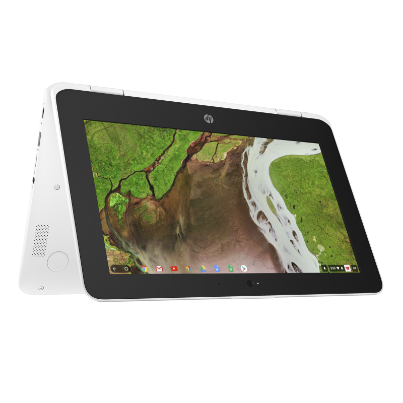 OUTLET Laptop HP Chromebook x360 11-ae100nd / 5AT78EAR / Intel N3350 / 4GB / eMMC 32GB / Intel HD / HD / Chrome OS / Biały