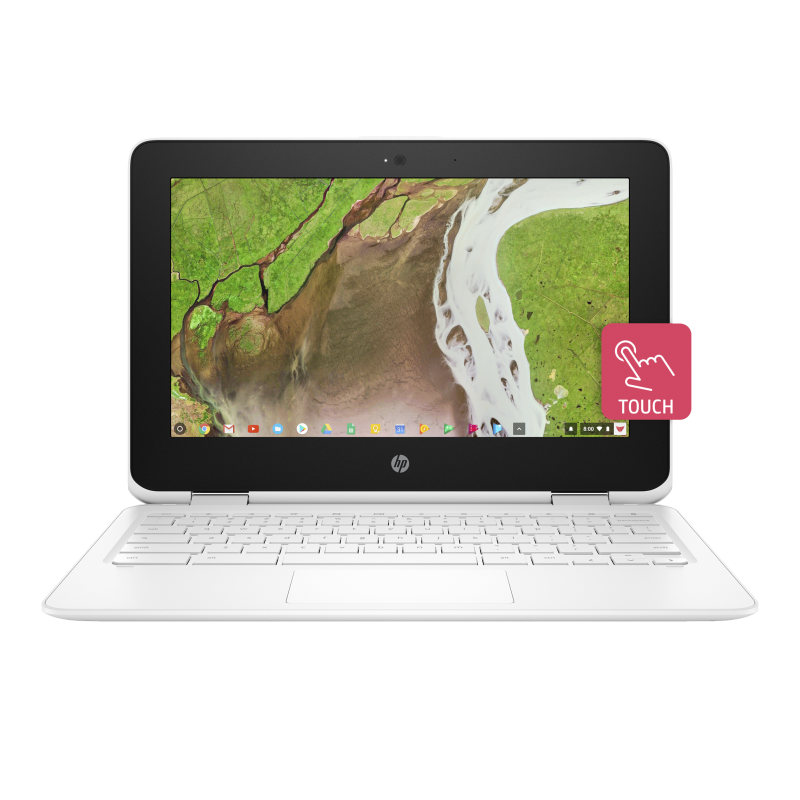 OUTLET Laptop HP Chromebook x360 11-ae100nd / 5AT78EAR / Intel N3350 / 4GB / eMMC 32GB / Intel HD / HD / Chrome OS / Biały