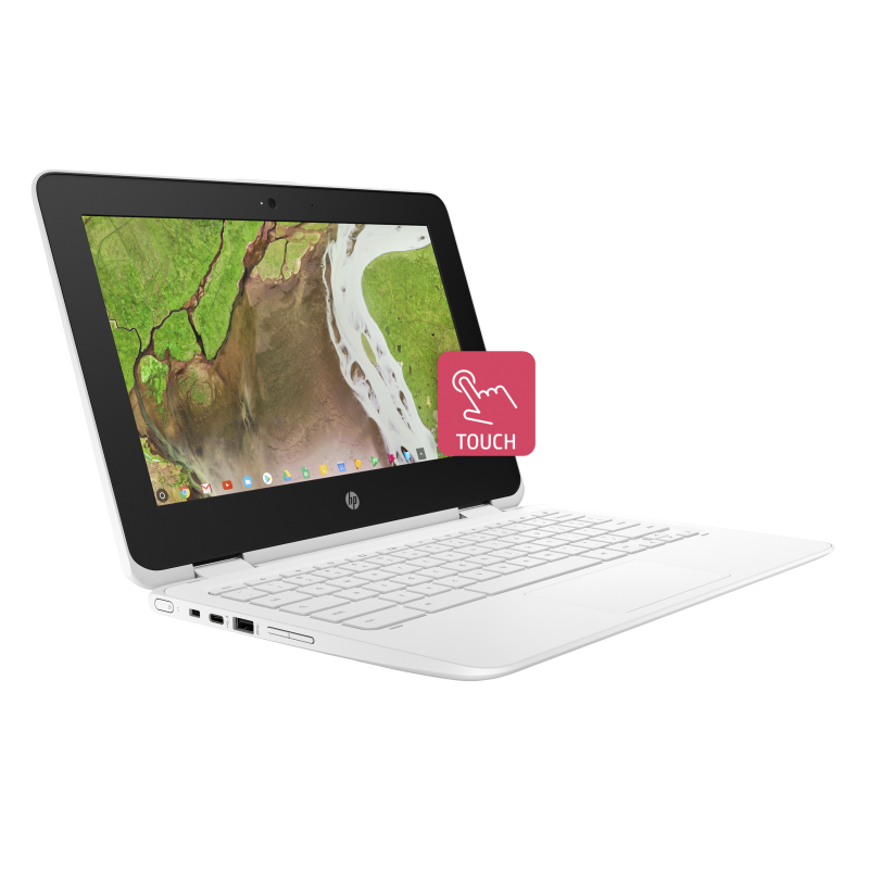 OUTLET Laptop HP Chromebook x360 11-ae100nd / 5AT78EAR / Intel N3350 / 4GB / eMMC 32GB / Intel HD / HD / Chrome OS / Biały