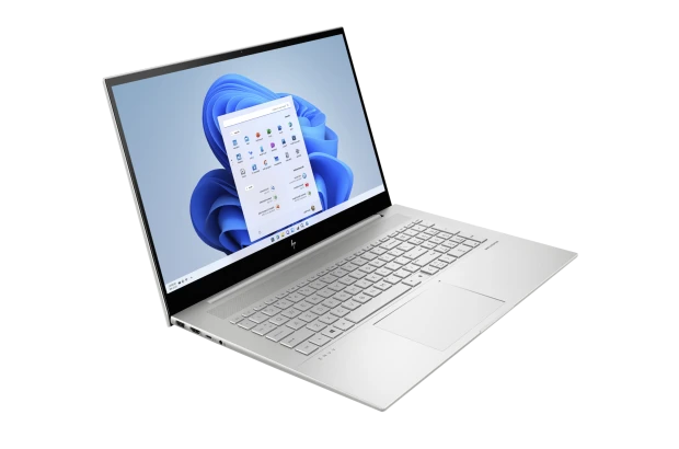 Laptop HP Envy 17-ch0220nd / 402K9EAR / Intel Core i7 / 32GB / SSD 2 TB / Intel Xe / FullHD / Win 11 Pro / Srebrny