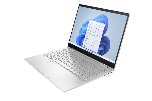 Laptop HP Envy x360 13-bf0047na / 84T75EA / Intel i7 / 16GB / SSD 512GB / Intel Xe / 2.8K / Dotyk / Win 11 / Srebrny