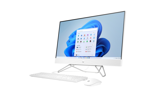 All in One HP 27-cb0003nd / 5B8B0EA / AMD Ryzen 5 / 8GB / SSD 512GB / AMD Radeon / FullHD / Win 11 / Biały