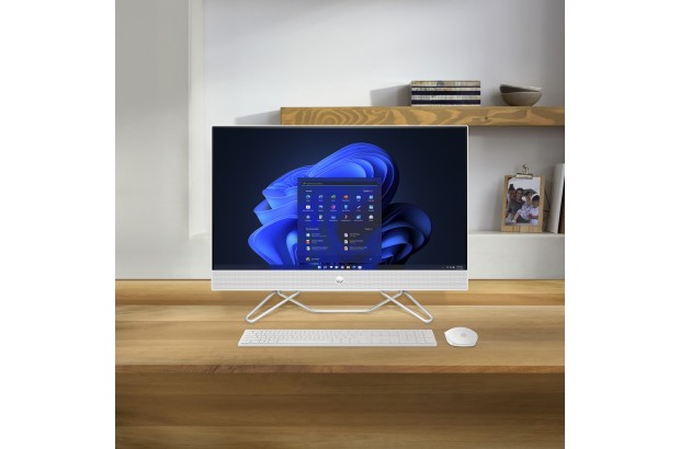 All in One HP 27-cb0003nd / 5B8B0EA / AMD Ryzen 5 / 8GB / SSD 512GB / AMD Radeon / FullHD / Win 11 / Biały