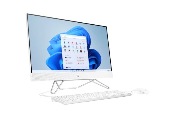 All in One HP 27-cb0003nd / 5B8B0EA / AMD Ryzen 5 / 16GB / SSD 512GB / AMD Radeon / FullHD / Win 11 / Biały