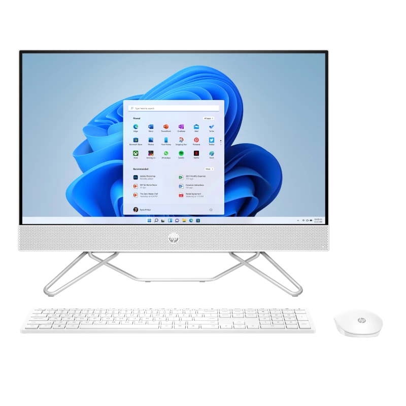 All in One 24-cb1052nl / 7H083EA / Intel i5 / 8GB / SSD 512GB / Intel Xe / FullHD / Win 11 / Biały