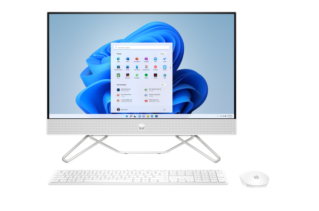 All in One HP 24-cb0021na /  65P89EA / AMD Ryzen 5 / 8GB / SSD 512GB / AMD Radeon / FullHD / Win 11 / Biały