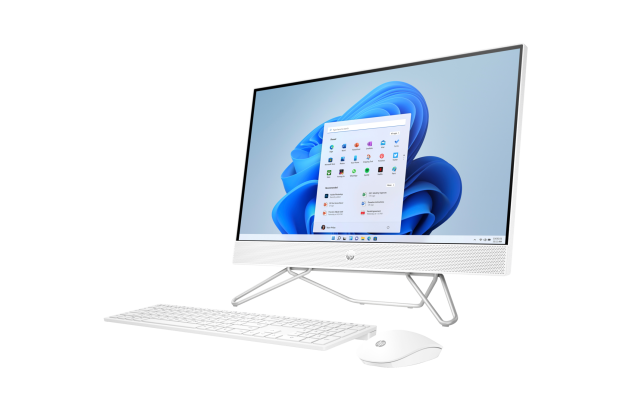 All in One HP 24-cb0021na /  65P89EA / AMD Ryzen 5 / 8GB / SSD 512GB / AMD Radeon / FullHD / Win 11 / Biały
