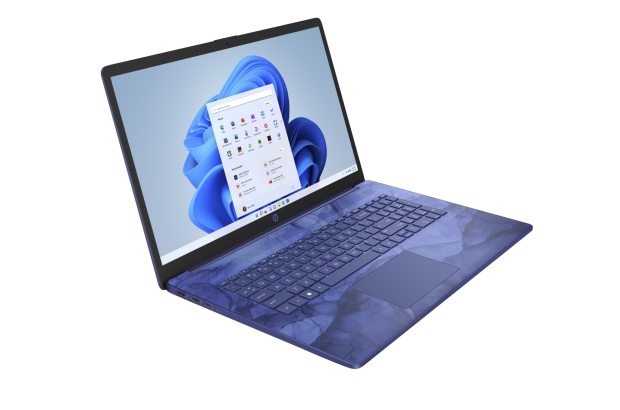 Laptop HP 17-cn0204ds / 6A2N2UA / Intel i3 / 16GB / SSD 512GB / Intel UHD / HD+ / Dotyk / Win 11 / Niebieski