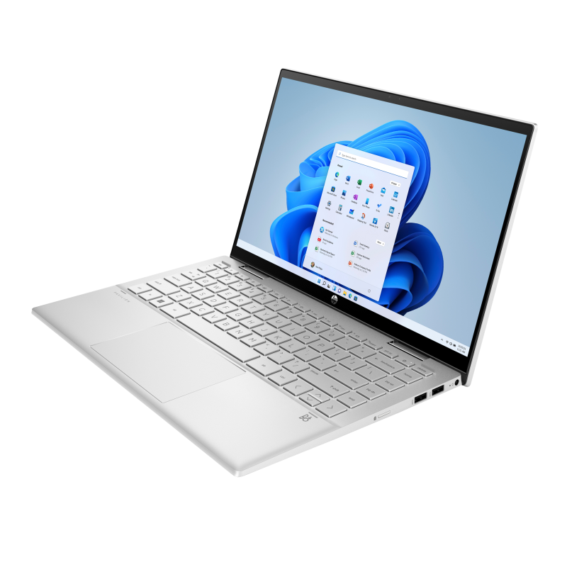 Laptop HP Pavilion x360 14-dy2050wm / 60V06UA / Intel i5 / 8GB / SSD 512GB / Intel Xe / FullHD / Dotyk / Win 11 / Srebrny