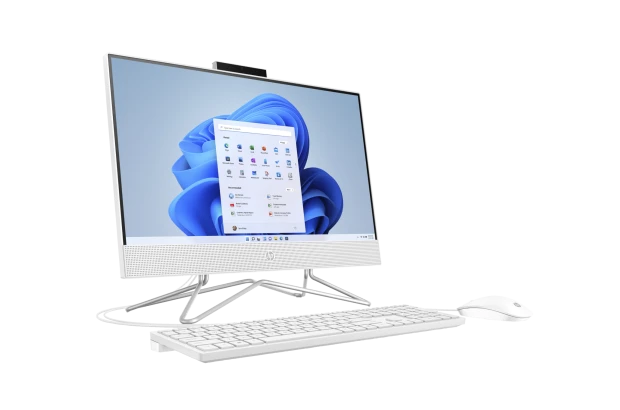 All in One HP 22-dd2004nl / 6J631EAR / Intel J5040 / 8GB / SSD 256GB / Intel UHD / FullHD / Win 11 / Biały