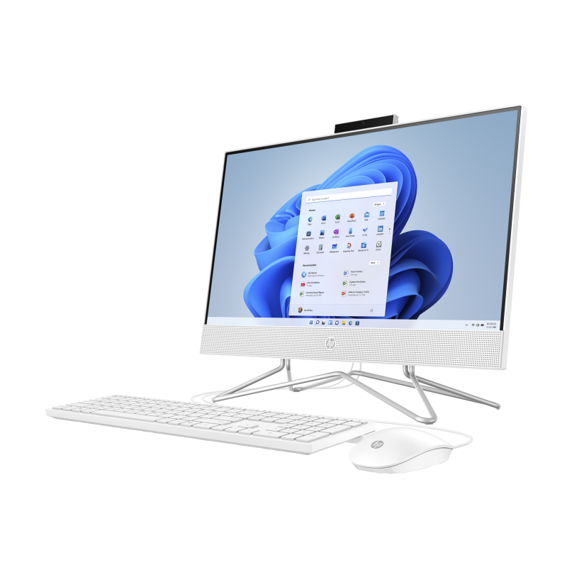All in One HP 22-dd2004nl / 6J631EAR / Intel J5040 / 8GB / SSD 256GB / Intel UHD / FullHD / Win 11 / Biały