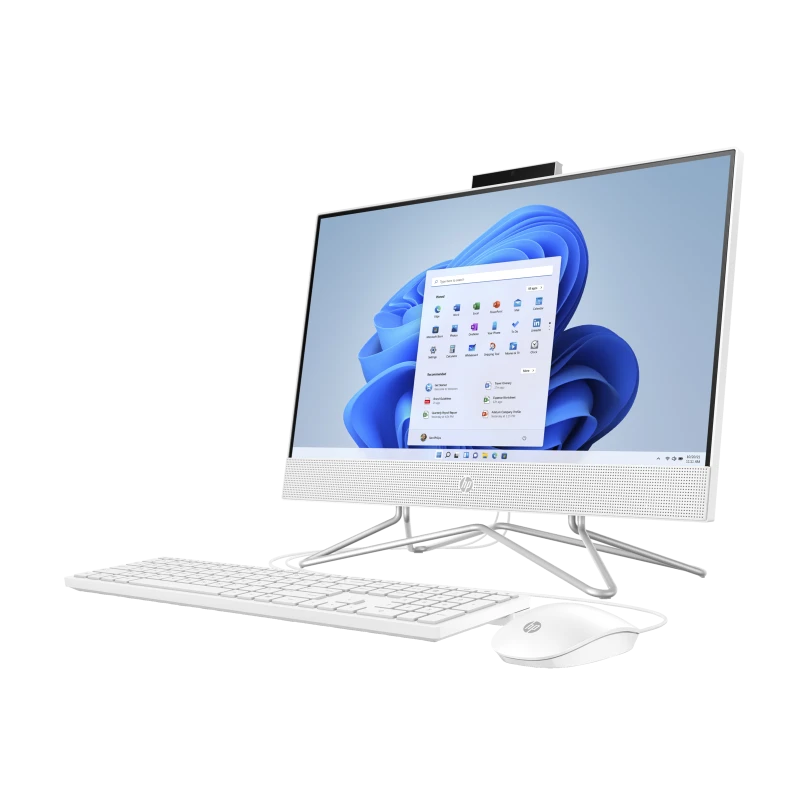 All in One HP 22-dd2004nl / 6J631EAR / Intel J5040 / 8GB / SSD 256GB / Intel UHD / FullHD / Win 11 / Biały