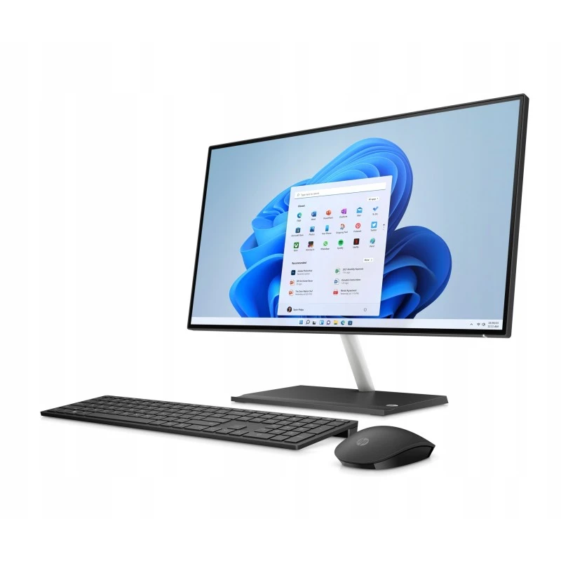 All in One HP 24-ck0016na / 6M112EAR / Intel i5 / 8GB / SSD 1TB / Intel Xe / FullHD / Win 11 / Czarny