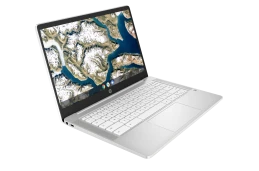 Laptop HP Chromebook 14a-na0005na / 65T58EA / Intel N5030 / 8GB / eMMC 128GB / Intel UHD / FullHD / Chrome OS / Biały