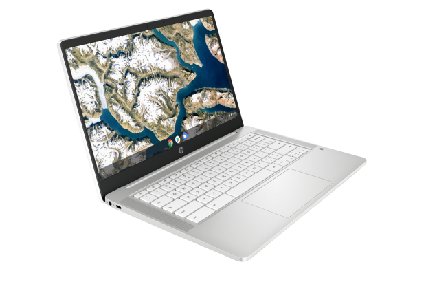 Laptop HP Chromebook 14a-na0005na / 65T58EA / Intel N5030 / 8GB / eMMC 128GB / Intel UHD / FullHD / Chrome OS / Biały