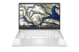 Laptop HP Chromebook 14a-na0005na / 65T58EA / Intel N5030 / 8GB / eMMC 128GB / Intel UHD / FullHD / Chrome OS / Biały