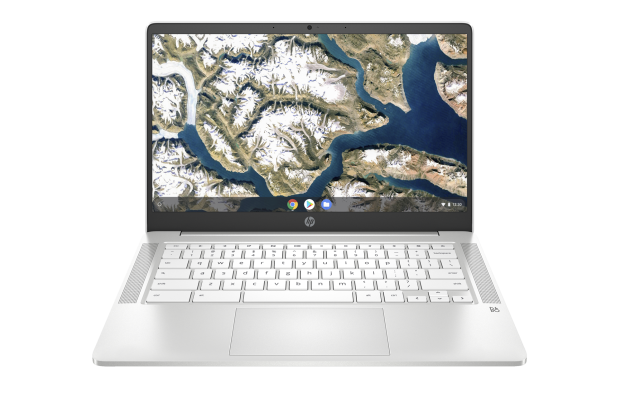 Laptop HP Chromebook 14a-na0005na / 65T58EA / Intel N5030 / 8GB / eMMC 128GB / Intel UHD / FullHD / Chrome OS / Biały