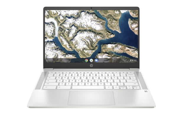 Laptop HP Chromebook 14a-na0005na / 65T58EA / Intel N5030 / 8GB / eMMC 128GB / Intel UHD / FullHD / Chrome OS / Biały