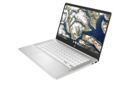 Laptop HP Chromebook 14a-na0005na / 65T58EA / Intel N5030 / 8GB / eMMC 128GB / Intel UHD / FullHD / Chrome OS / Biały