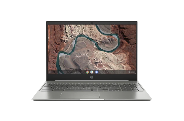 Laptop HP Chromebook 15-de0002na / 6QB08EAR / Intel i3 / 8GB / eMMC 128GB / Intel UHD / FullHD / Chrome OS / Biały