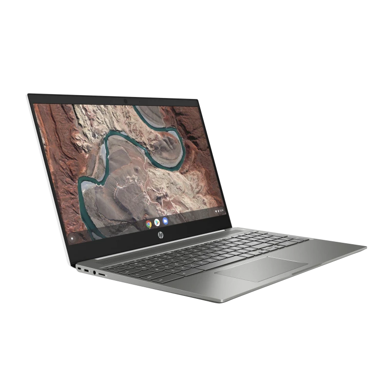 Laptop HP Chromebook 15-de0002na / 6QB08EAR / Intel i3 / 8GB / eMMC 128GB / Intel UHD / FullHD / Chrome OS / Biały