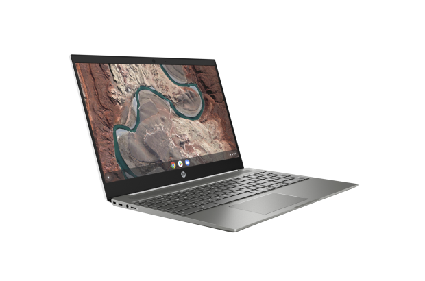 Laptop HP Chromebook 15-de0002na / 6QB08EAR / Intel i3 / 8GB / eMMC 128GB / Intel UHD / FullHD / Chrome OS / Biały