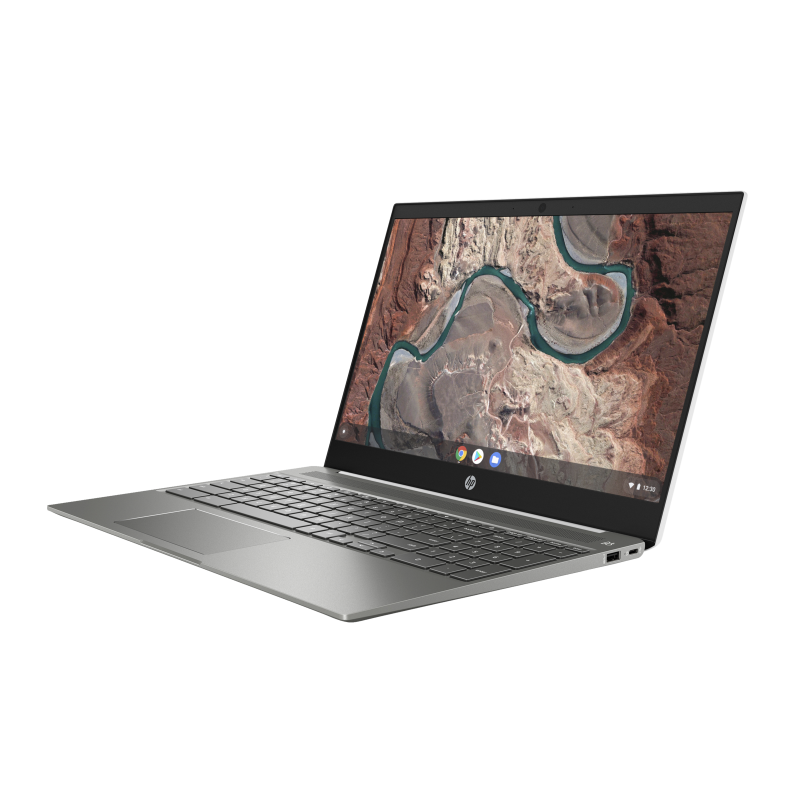 Laptop HP Chromebook 15-de0002na / 6QB08EAR / Intel i3 / 8GB / eMMC 128GB / Intel UHD / FullHD / Chrome OS / Biały