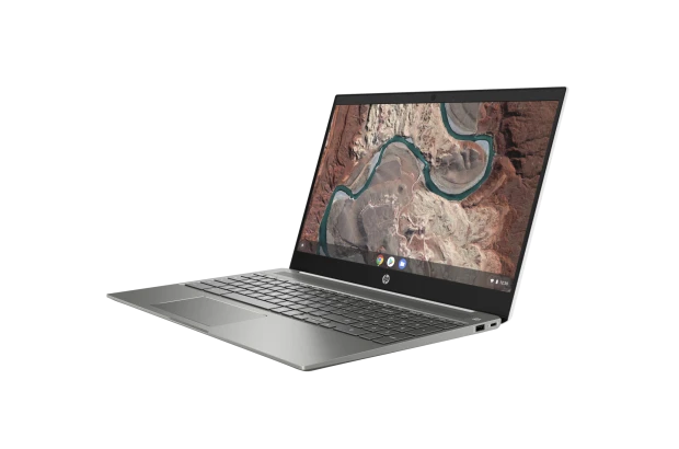 Laptop HP Chromebook 15-de0002na / 6QB08EAR / Intel i3 / 8GB / eMMC 128GB / Intel UHD / FullHD / Chrome OS / Biały