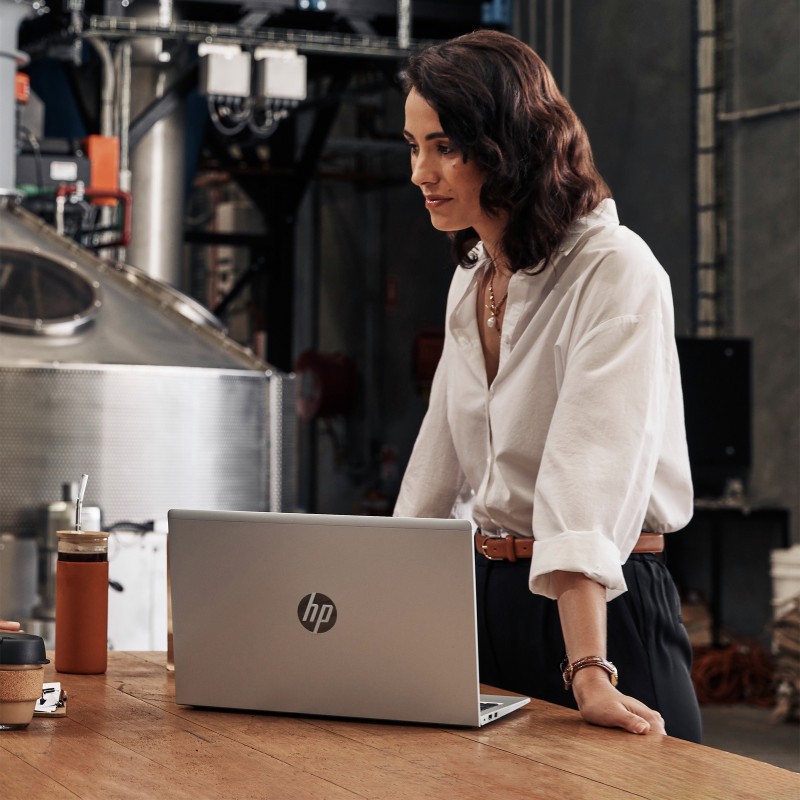 Laptop HP ProBook 455 G10 / 725A2EA / AMD Ryzen 3 / 16GB / SSD 512GB / AMD Radeon / FullHD / Win 11 Pro / Srebrny
