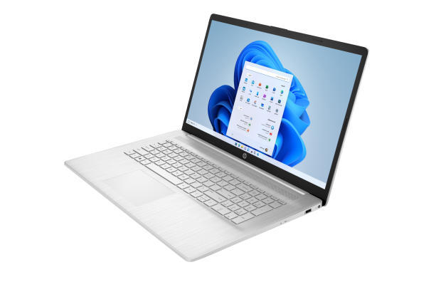 Laptop HP 17-cn0273st / 4Z4Z8UA / Intel i3 / 16GB / SSD 512GB / Intel UHD / FullHD / Win 11 Pro / Srebrny