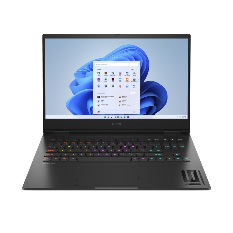 Laptop Omen HP 16-xd0000nv / 7Z470EA / AMD Ryzen 7 / 32GB / SSD 2TB / Nvidia RTX 4060 / FullHD / 165Hz / Win 11 / Czarny