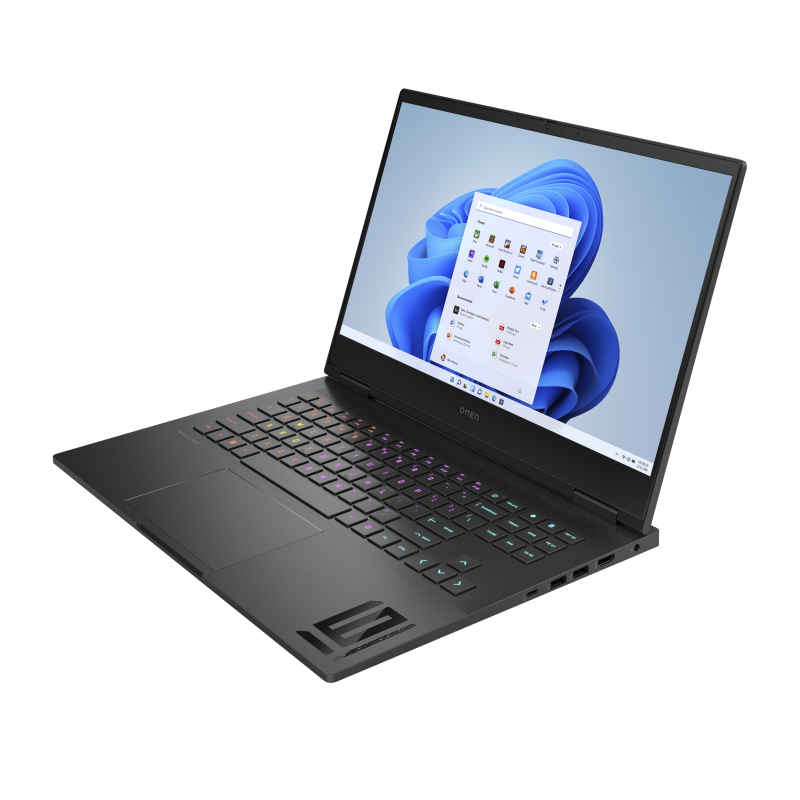 Laptop Omen HP 16-xd0000nv / 7Z470EA / AMD Ryzen 7 / 32GB / SSD 2TB / Nvidia RTX 4060 / FullHD / 165Hz / Win 11 / Czarny