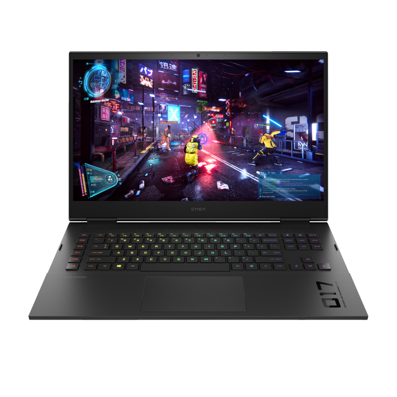 Laptop Omen HP 17-ck2010nt / 7P6M3EA / Intel i7 / 32GB / SSD 2TB / Nvidia RTX 4080 / QHD / 240Hz / Win 11 / Czarny