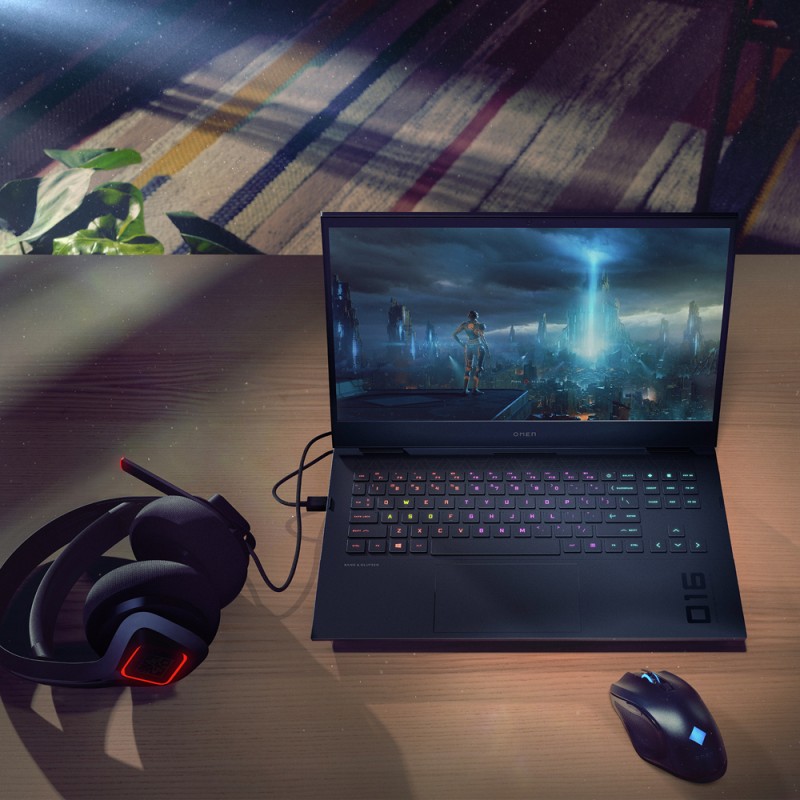 Laptop HP Omen 16-b1001nw / 69G73EA / Intel i7 / 16GB / SSD 1TB / Nvidia RTX 3070 Ti / QHD / 165Hz / Win 11 / Czarny