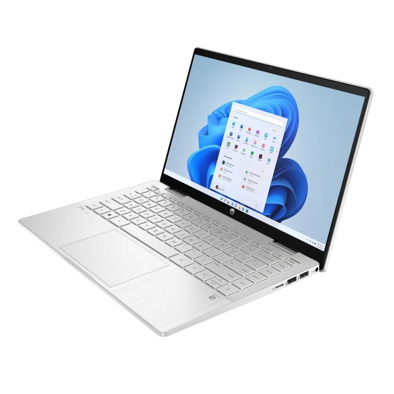 Laptop HP Pavilion x360 14-ek0002na / 6P0U9EA / Intel i3 / 8GB / SSD 256GB / Intel UHD / FullHD / Dotyk / Win 11 / Srebrny