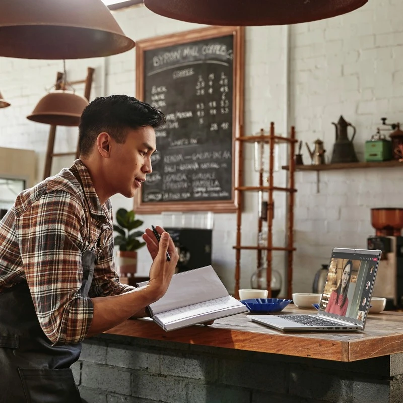 Laptop HP ProBook 445 G9 / 64T27UT / AMD Ryzen 5 / 16GB / SSD 256GB / Vega 7 / FullHD / Win 11 Pro / Srebrny