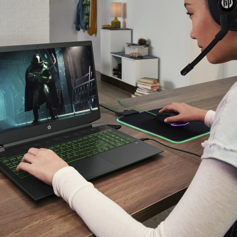 Laptop HP Pavilion Gaming 16-a0035nr / 1D4H6UA / Intel i5 / 8GB / SSD 256GB / Nvidia GTX 1650 / FullHD / Win 11 / Czarny