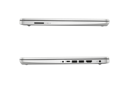 Laptop HP 14-fq1078nr / 4E2C8UA / AMD Ryzen 7 / 16GB / SSD 512GB / AMD Radeon / HD / Win 11 / Srebrny