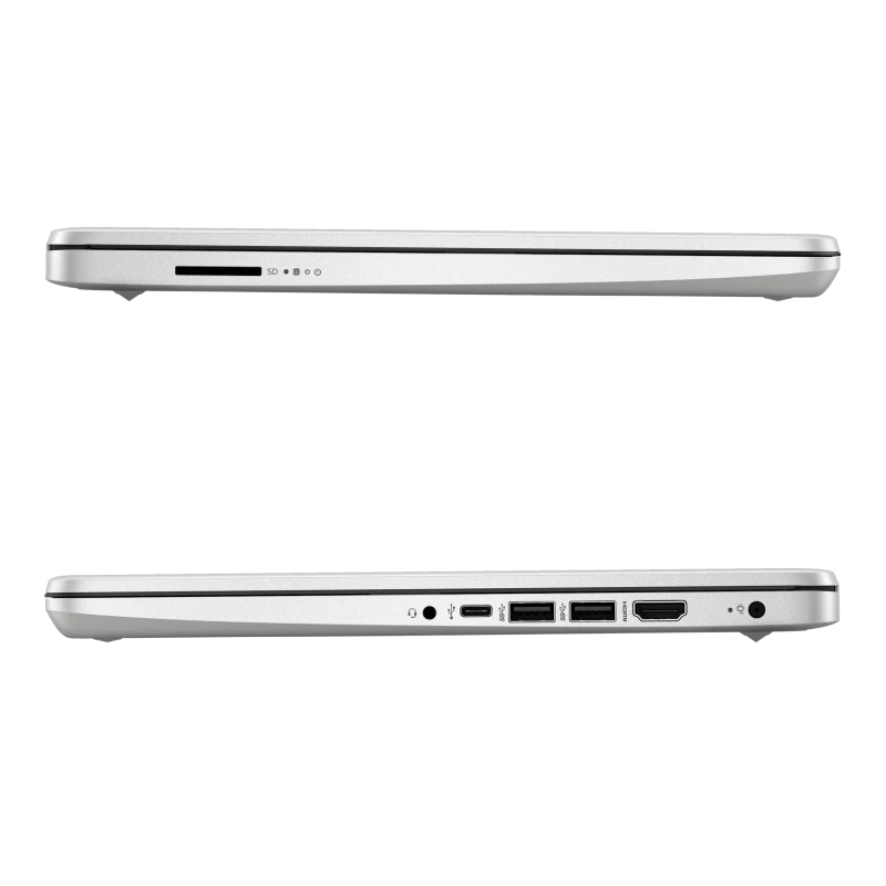 Laptop HP 14-fq1078nr / 4E2C8UA / AMD Ryzen 7 / 16GB / SSD 512GB / AMD Radeon / HD / Win 11 / Srebrny