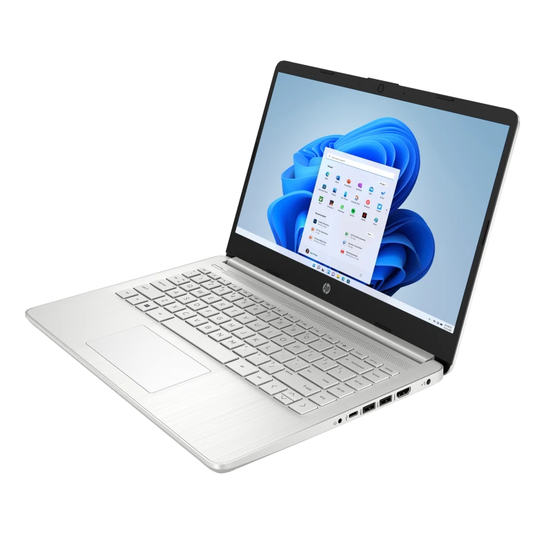 Laptop HP 14-dq1043cl / 1V782UA / Intel Core i3 / 16GB / SSD 512GB / Intel UHD / FullHD / Win 11 / Srebrny