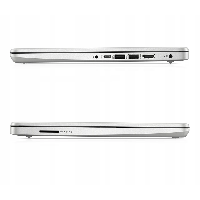 Laptop HP 14-dq1043cl / 1V782UA / Intel Core i3 / 16GB / SSD 512GB / Intel UHD / FullHD / Win 11 / Srebrny