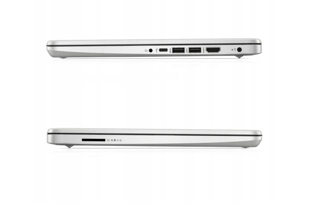 Laptop HP 14-dq1043cl / 1V782UA / Intel Core i3 / 16GB / SSD 512GB / Intel UHD / FullHD / Win 11 / Srebrny