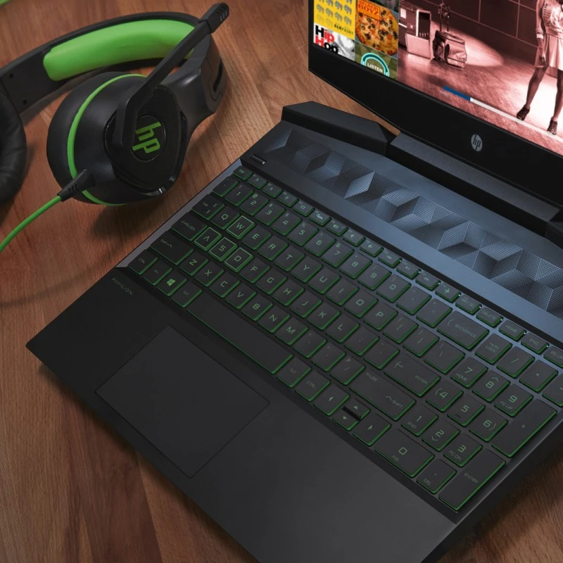 Laptop HP Gaming Pavilion 15-dk0006nh / 7PV69EA / Intel i7 / 8GB / HDD 1TB + SSD 256GB / GTX1650 / FullHD / Win 11 / Czarny