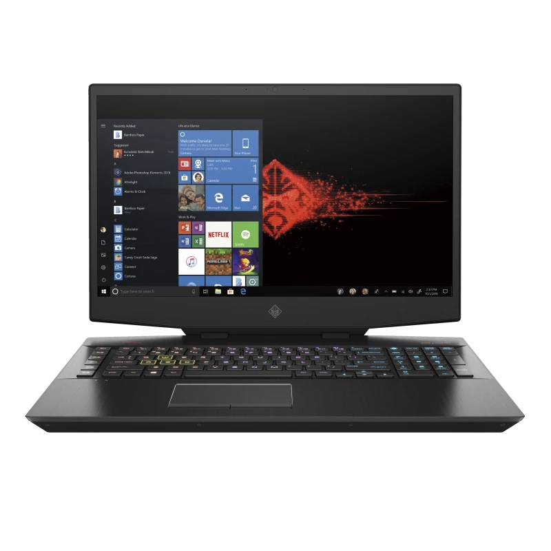 Outlet Laptop HP Omen 17-cb0006nw / 7KB76EA / Intel i5 / 8GB / SSD 512GB / Nvidia GTX1660 / FullHD / Win 11 / Czarny