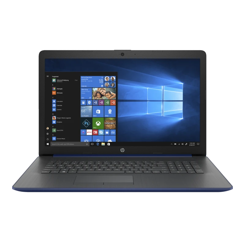Laptop HP 17-by0019ds / 6XQ66UA / Intel 4417U / GB / HDD 1TB / Intel HD / HD+ / Dotyk / Win 11 / Niebieski