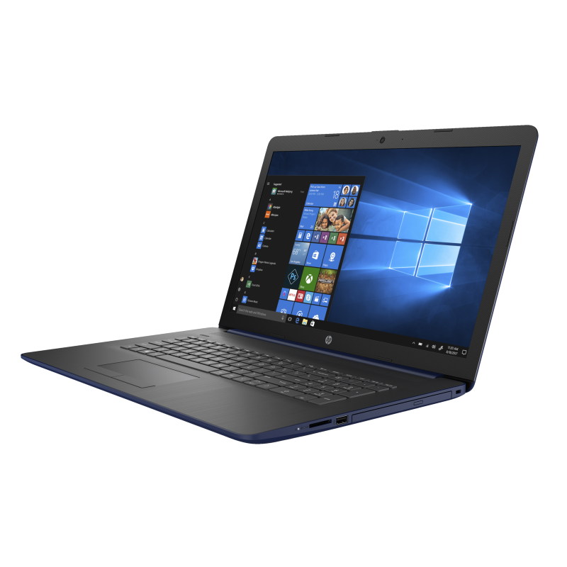Laptop HP 17-by0019ds / 6XQ66UA / Intel 4417U / GB / HDD 1TB / Intel HD / HD+ / Dotyk / Win 11 / Niebieski