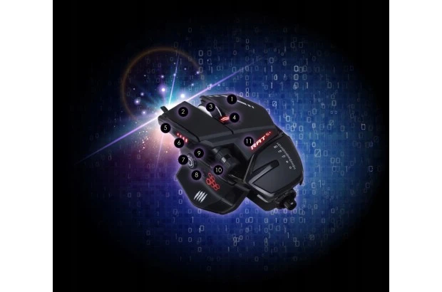 Mysz przewodowa Mad Catz R.A.T. 6+ sensor optyczny
